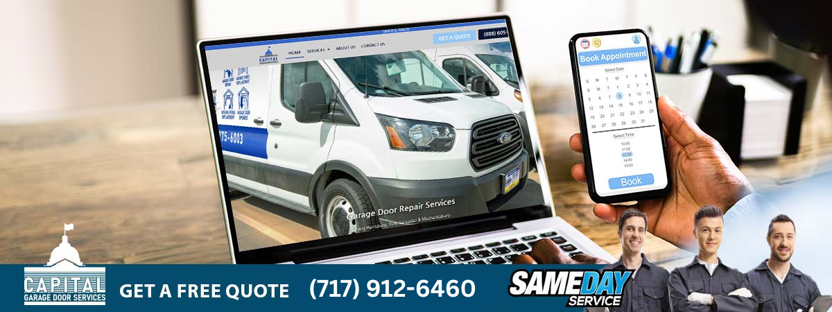 book a garage door services appointment