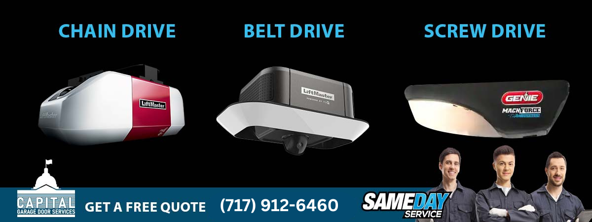 chain belt or screw drive openers